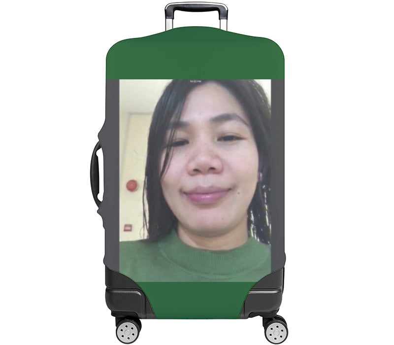 Custom Luggage Cover SuitFaces