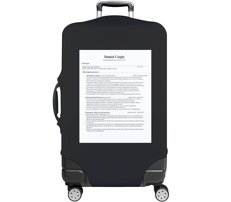 Custom Luggage Cover