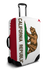 California Flag suitcase cover