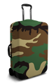 Custom Suitcase Cover - Camo Design