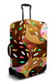 Custom Suitcase Cover - Donuts Design