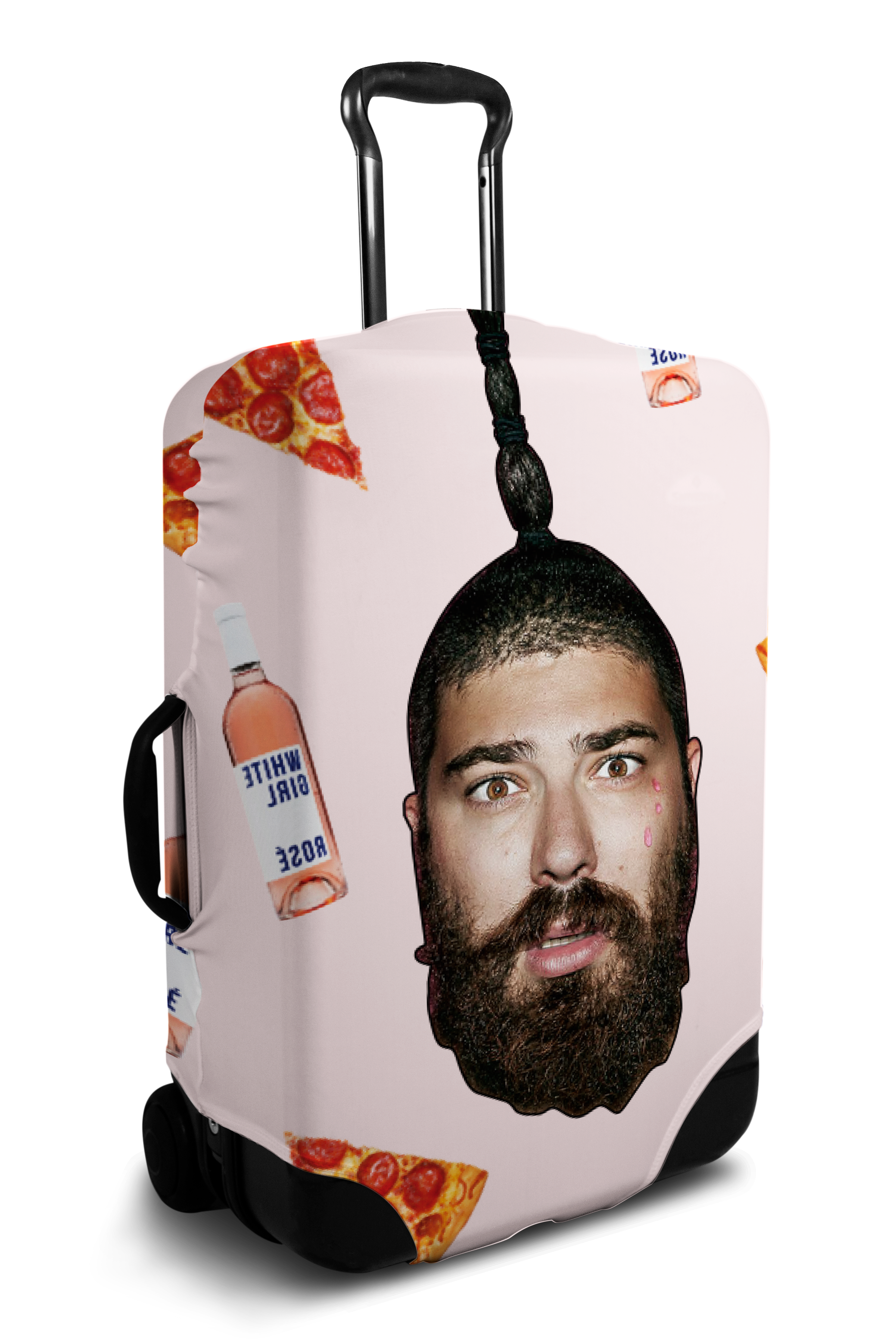 Fat Jewish luggage cover