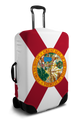 Custom Suitcase Cover - Florida Flag Design