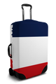 Custom Suitcase Cover - France Flag Design