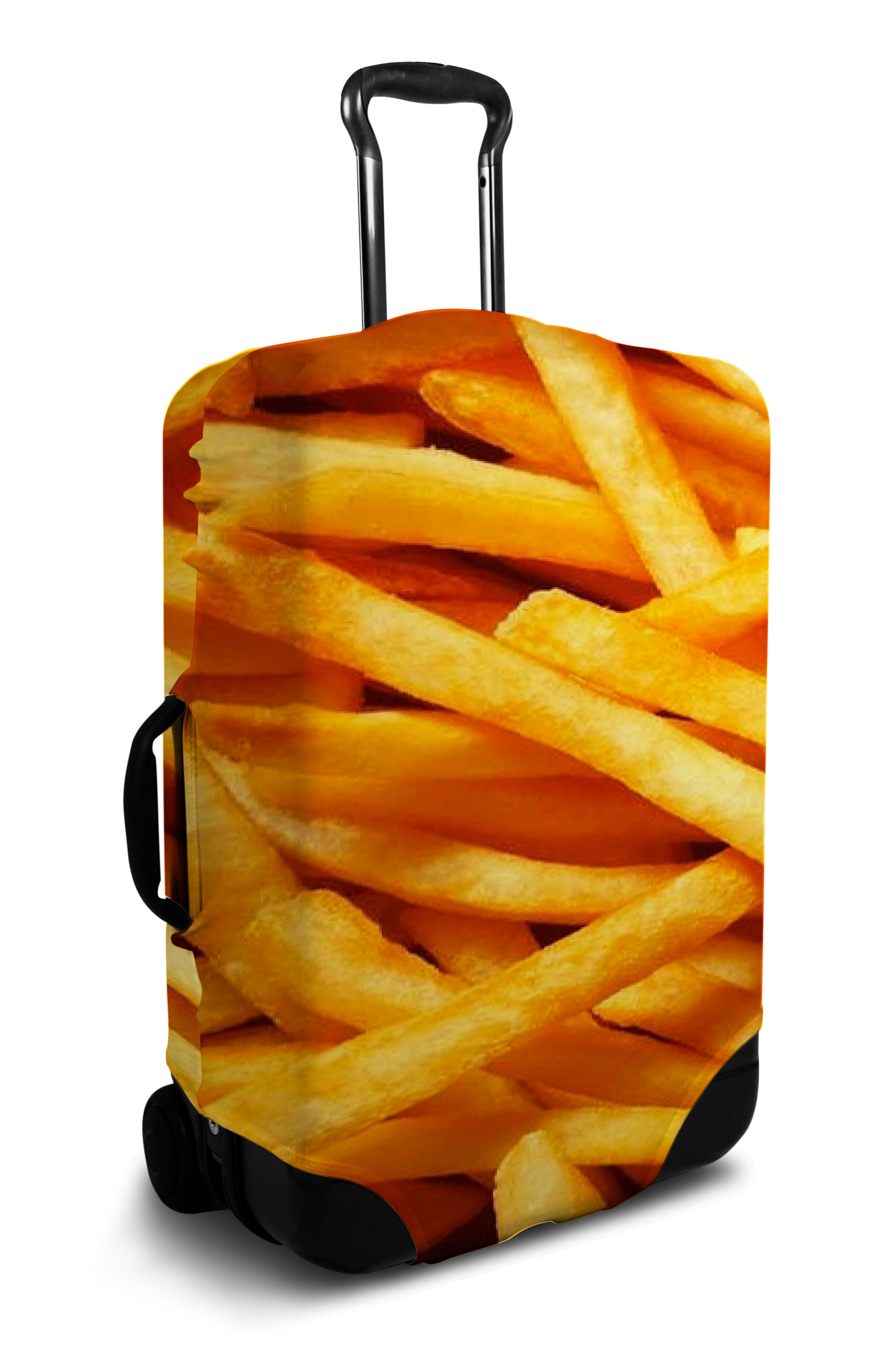 French fries luggage cover