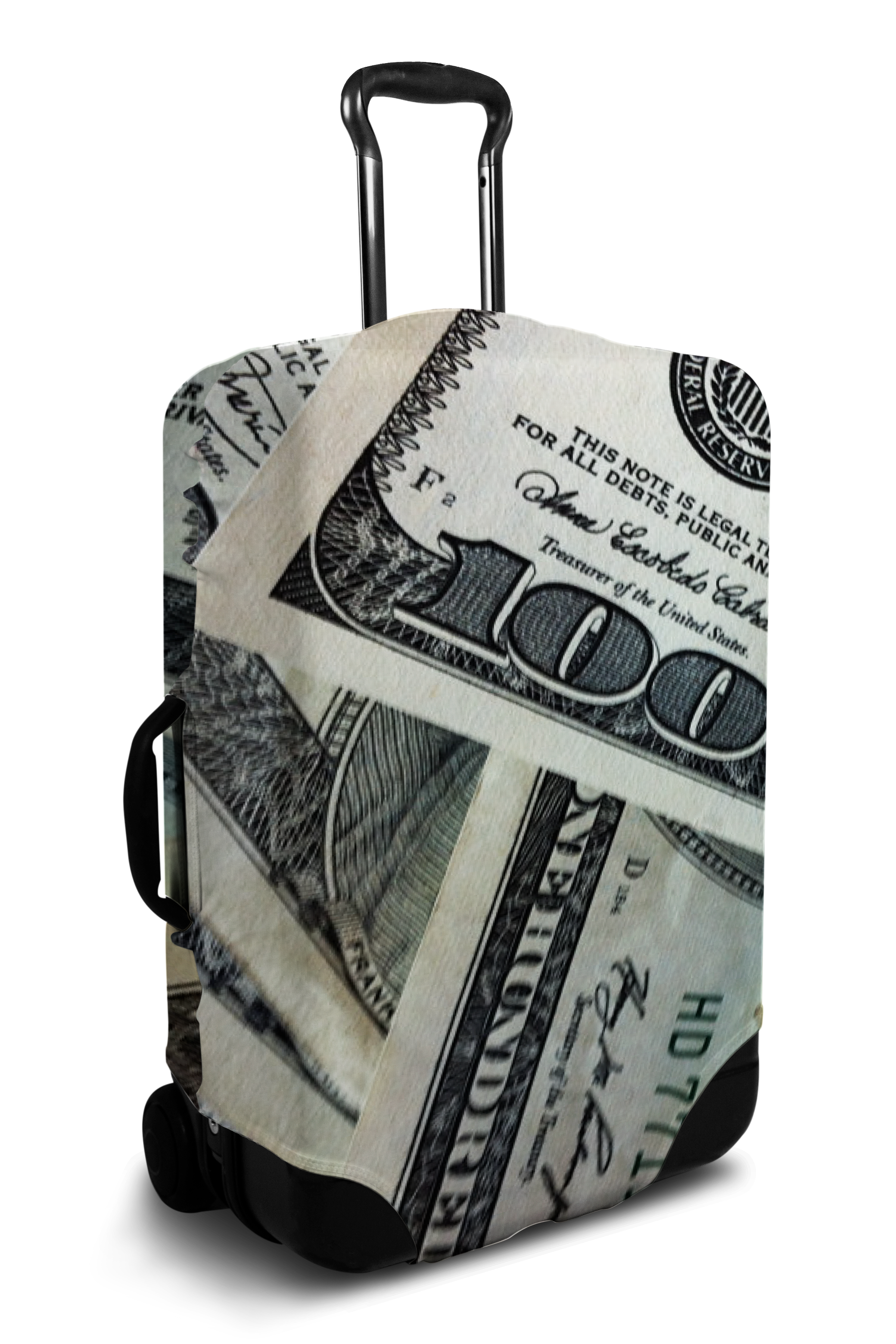 Money suitcase cover