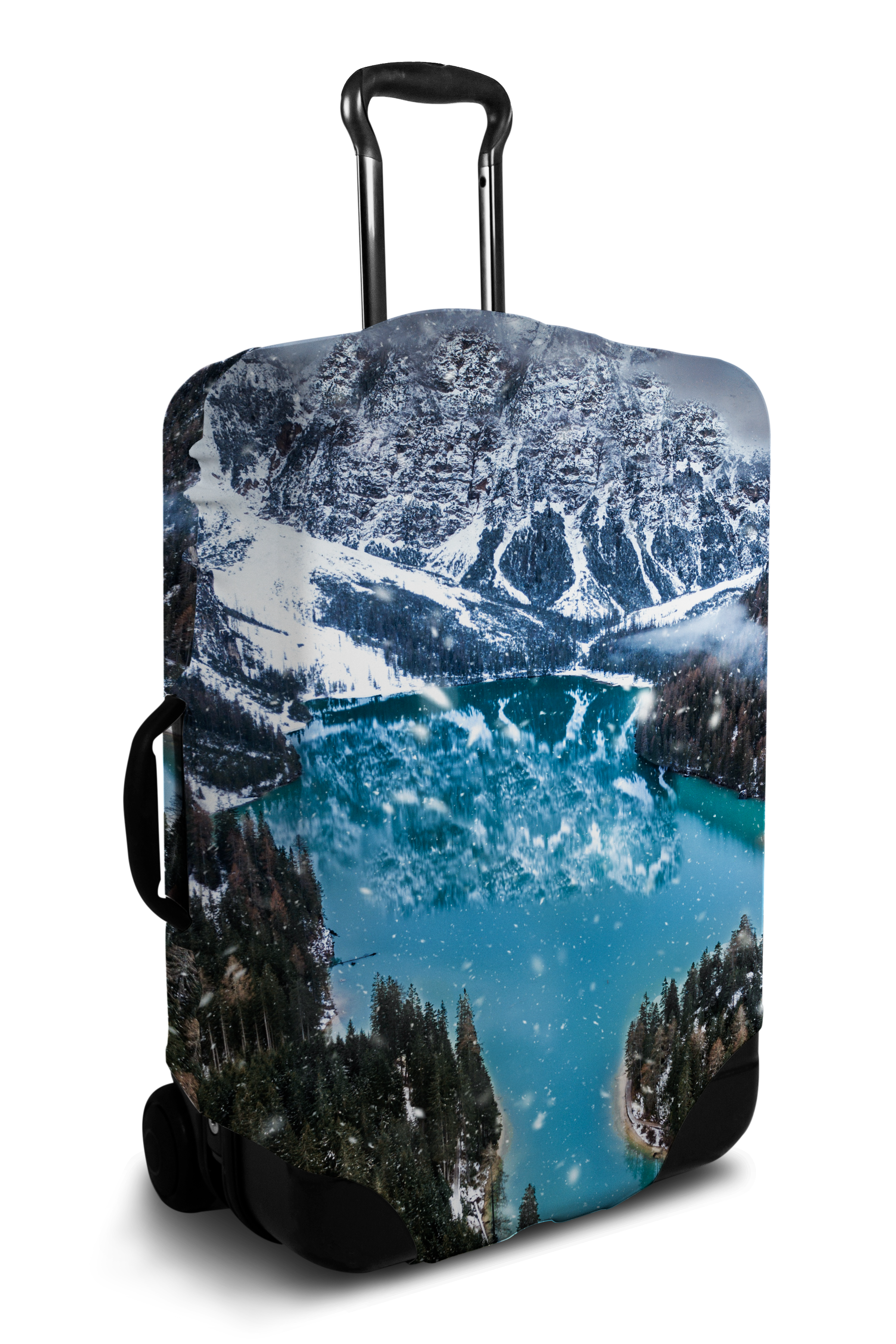 Mountain suitcase cover