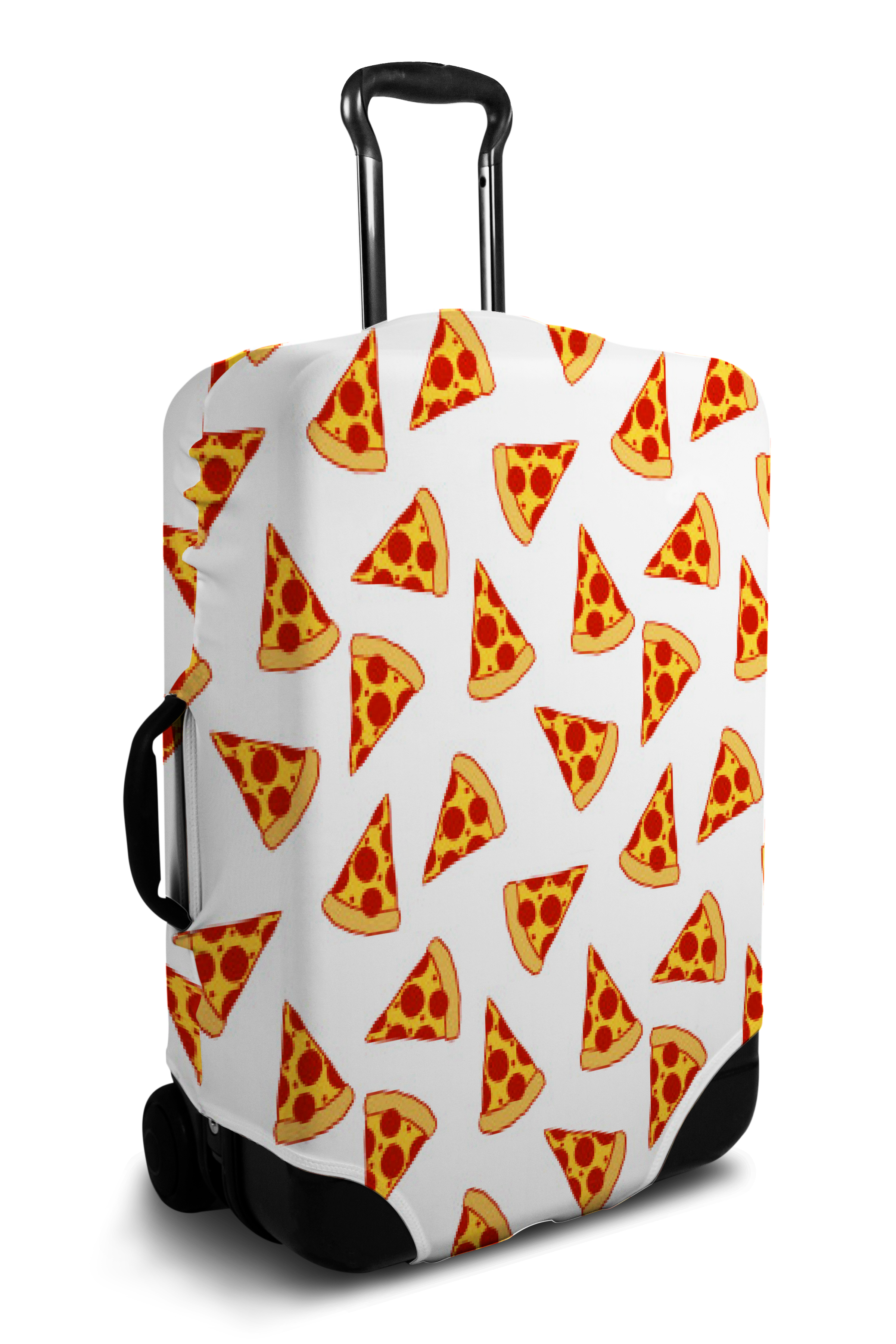 Pizza luggage cover