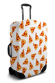 Custom Suitcase Cover - Pizza Design