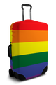 Custom Suitcase Cover - Pride Flag Design