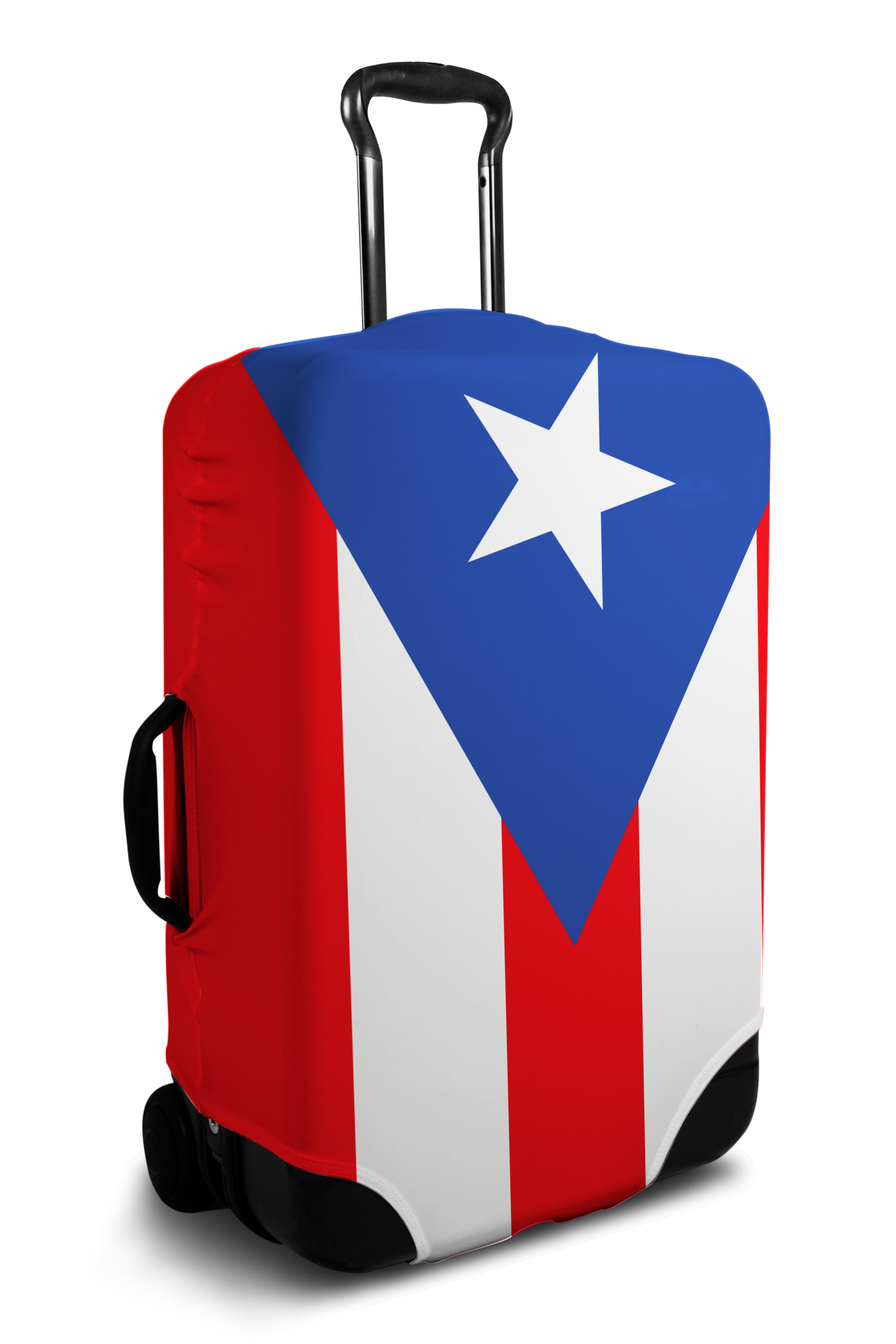 Puerto Rico Flag suitcase cover