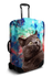 Space Cat luggage cover