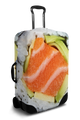 Custom Suitcase Cover - Sushi Design
