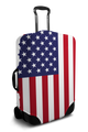Custom Suitcase Cover - United States Flag Design