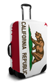 California Flag - Luggage Cover/Suitcase Cover