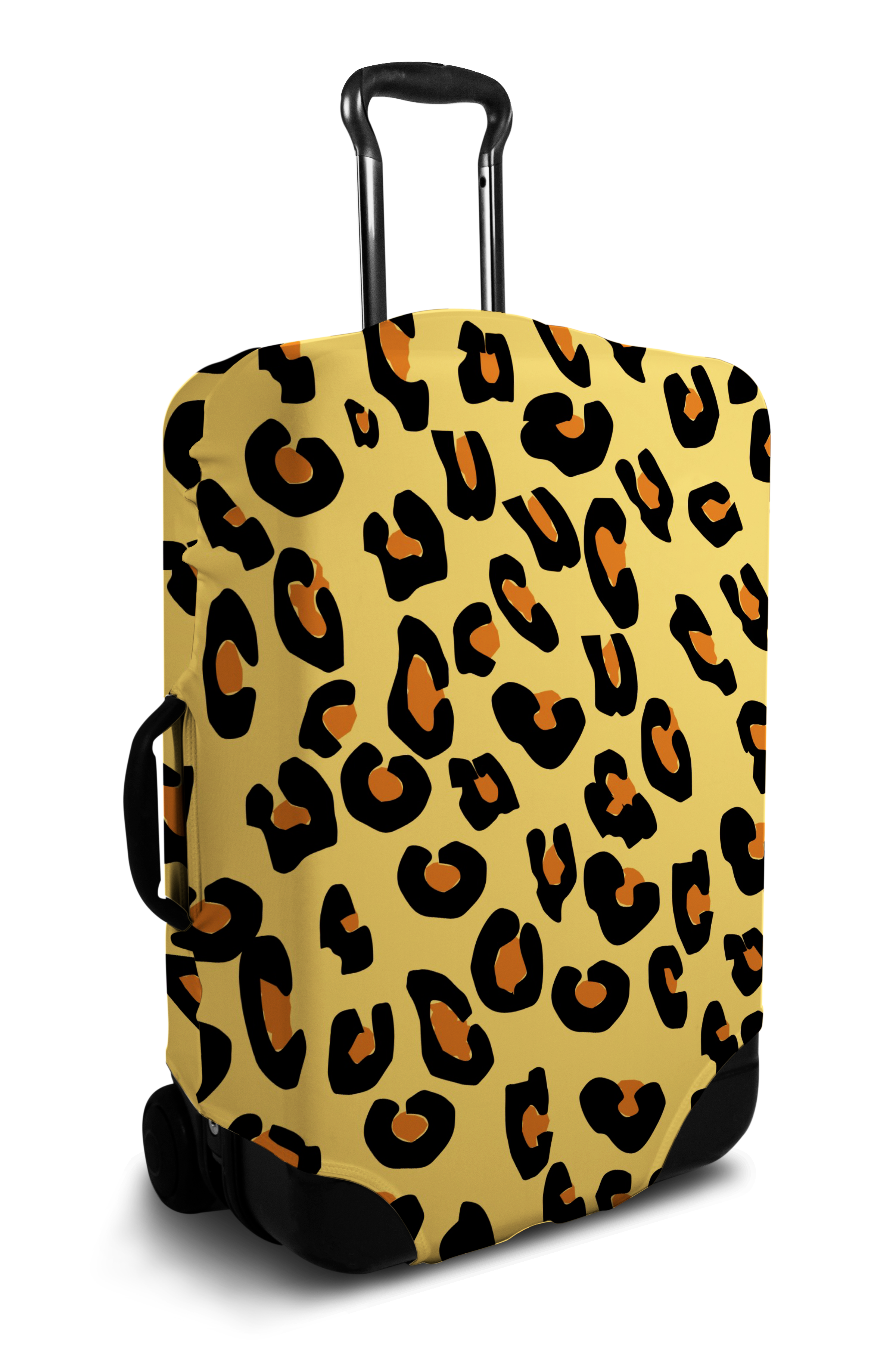 Cheetah top luggage set