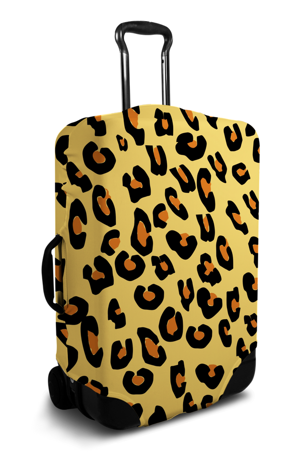 Cheetah luggage cover