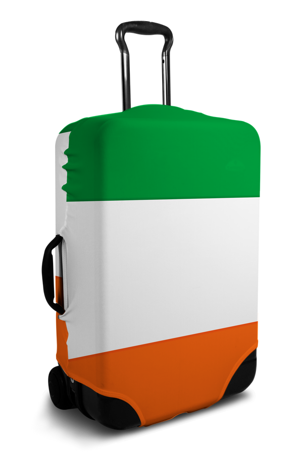 Ireland Flag suitcase cover