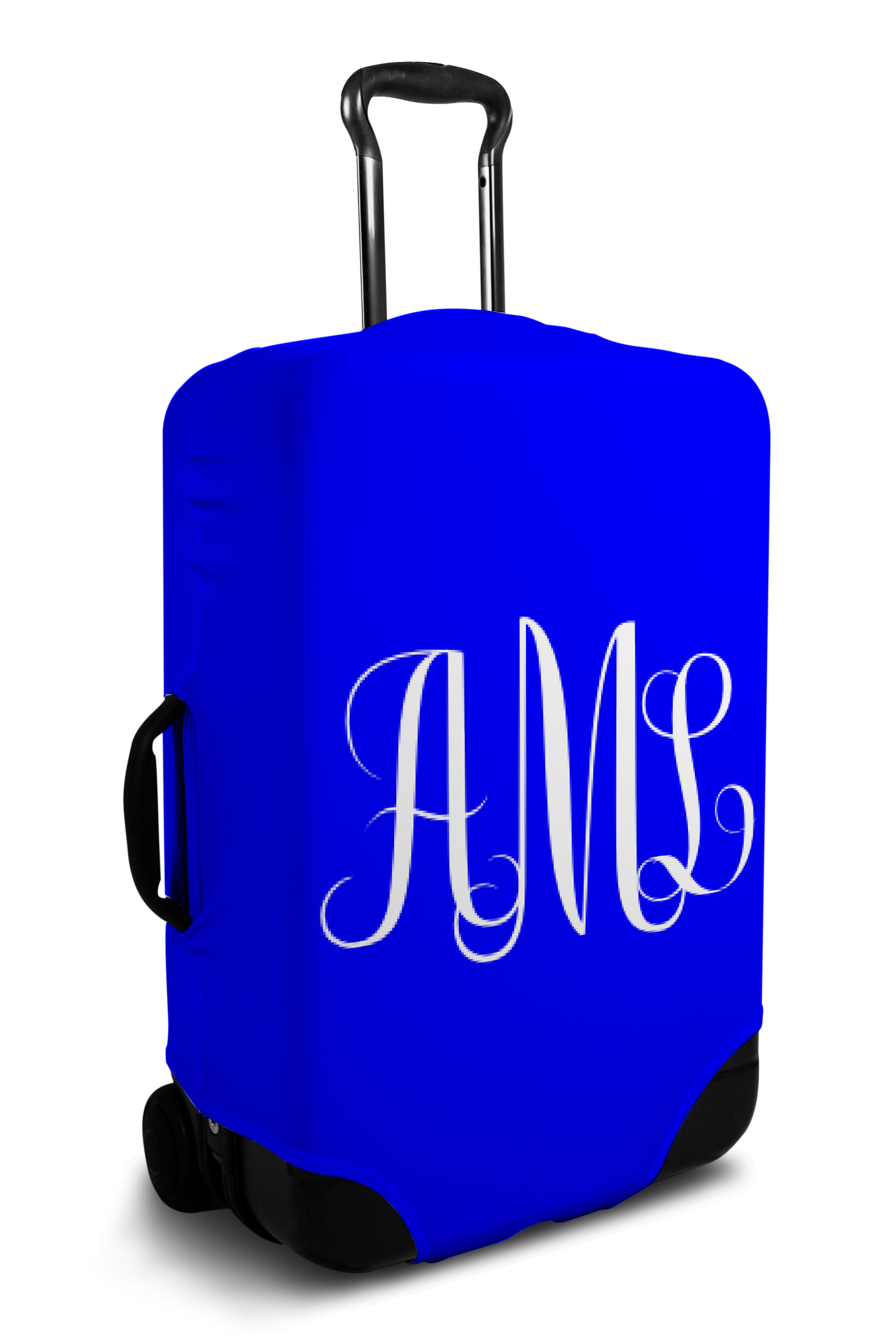 Initials shop on luggage