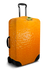 Orange fruit suitcase cover