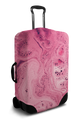 Pink Foam - Luggage Cover/Suitcase Cover