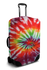 Red tie dye luggage 