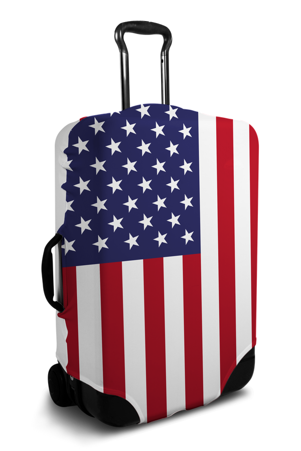United States Flag luggage cover